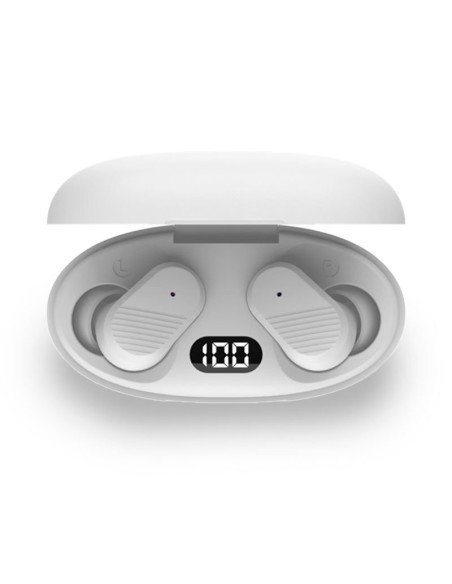 Auriculares Bluetooth estéreo Dual Pod Earbuds COOL Feel blancos