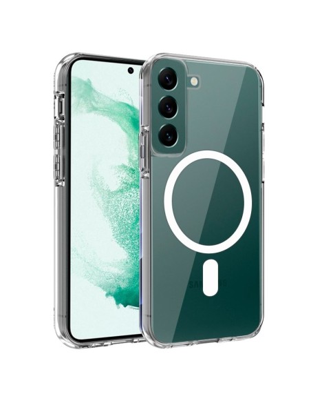Carcasa TPU Samsung S906 Galaxy S22 Plus magnética transparente