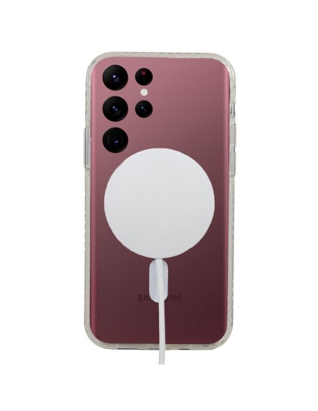 Carcasa TPU Samsung S908 Galaxy S22 Ultra magnética transparente