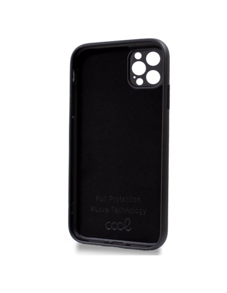 Carcasa TPU cama tela iPhone 14 Pro Max magnética negra