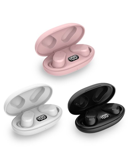 Auriculares Bluetooth estéreo Dual Pod Earbuds COOL Feel negros