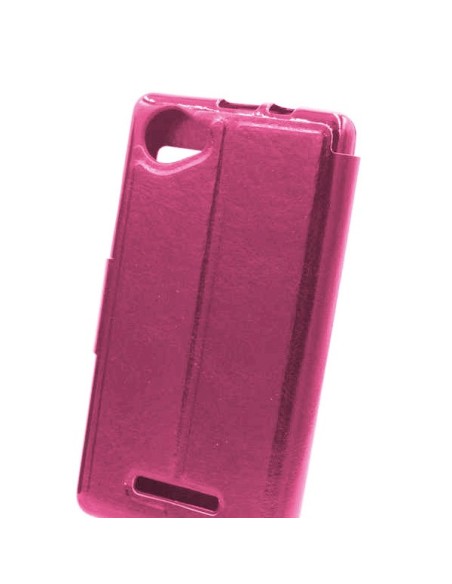 Funda libro soporte TPU ZTE Blade A450 rosa