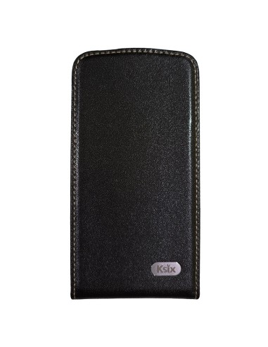 Funda piel tapa vertical HTC Desire 500 negra