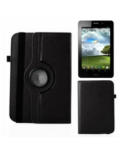 Funda libro polipiel soporte giratorio Asus FonePad ME371 negra 2