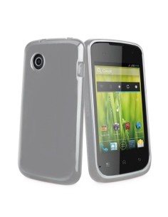 Funda gel TPU mate BQ Aquaris 3,5 transparente