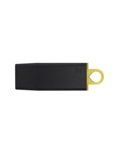 Pendrive 128GB USB 3.2 DataTraveler Exodia llavero negro y amarillo