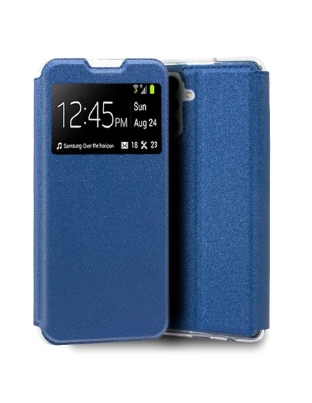 Funda libro soporte TPU A136 Galaxy A13 5G / A04s azul
