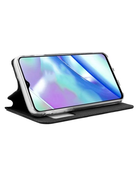 Funda libro soporte TPU Realme C33 negra