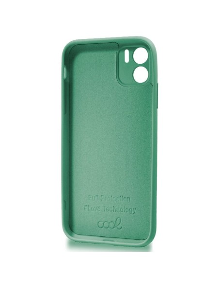 Carcasa TPU cama tela Xiaomi Redmi A1 verde menta