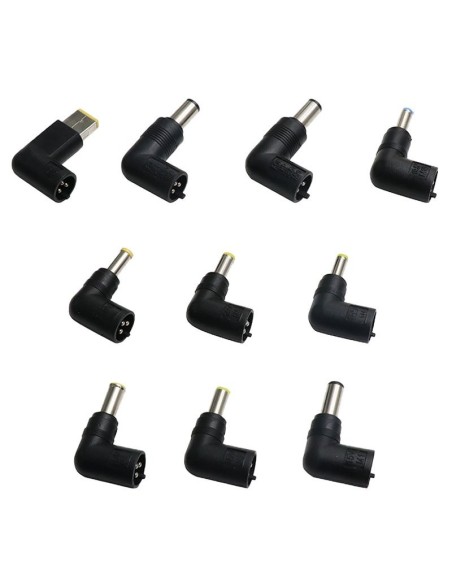 Cargador red universal PC's portátiles 90w automático COOL Slim + 10 conectores (USB QC 3.0)