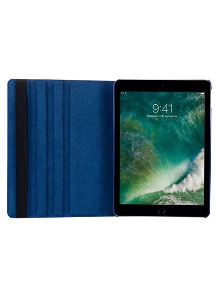 Funda soporte giratorio iPad Pro 10.5 / iPad Air 2019 10,5 polipiel azul