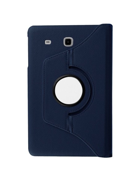 Funda soporte Samsung Galaxy Tab E 9,6 pulgadas T560 polipiel azul