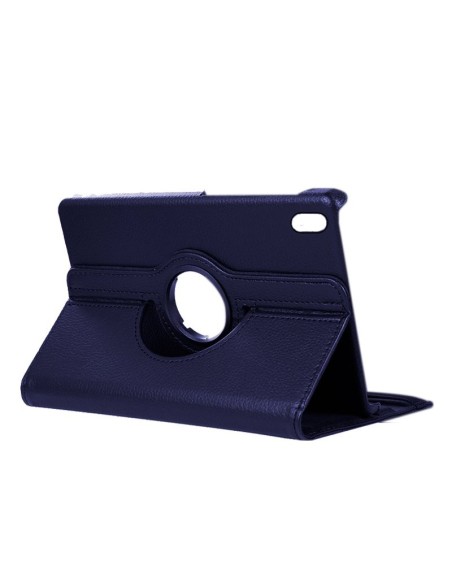 Funda soporte giratorio iPad (2022/2024) 10,9 pulgadas (10 Gen.) polipiel azul