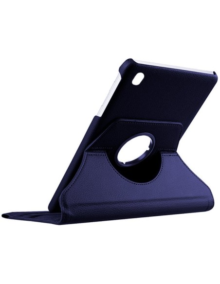Funda soporte giratorio iPad (2022/2024) 10,9 pulgadas (10 Gen.) polipiel azul