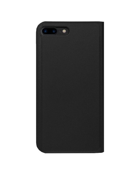 Funda libro soporte iPhone 7 Plus / iPhone 8 Plus Clear View negra