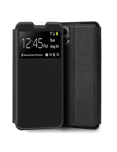 Funda libro soporte TPU Motorola Moto G32 negra