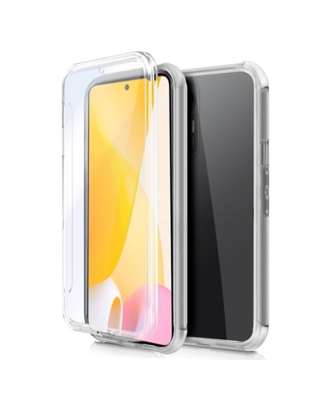 Funda gel TPU 3D Xiaomi 12 Lite transparente (Frontal + trasera)
