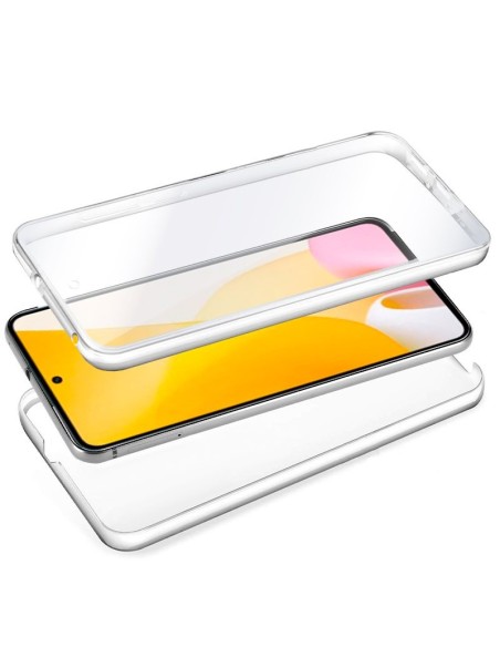 Funda gel TPU 3D Xiaomi 12 Lite transparente (Frontal + trasera)