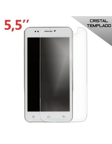 Protector pantalla vidrio templado universal 5,5 pulgadas