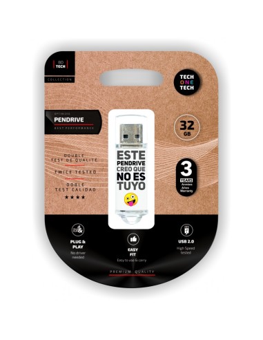 Pendrive llavero USB 32GB diseño Este Pendrive Creo Que No Es Tuyo