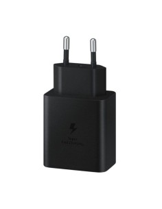 Cargador red original Samsung (tipo C a tipo C) 45W carga superrápida 2 en 1 negro (blíster) 2