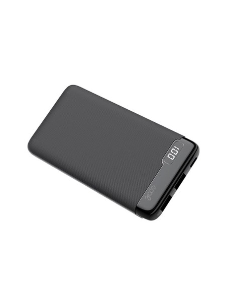 Batería externa universal Power Bank 10.000 mAh (2 x usb / 2A) COOL Slim negra