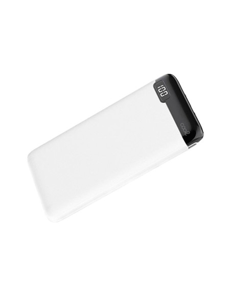 Batería externa universal Power Bank 10.000 mAh (2 x usb / 2A) COOL Slim Blanco