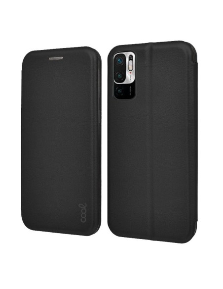 Funda libro soporte TPU Xiaomi Redmi 10 5G Elegance negra