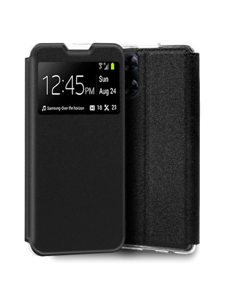 Funda libro soporte TPU Oppo A57s / A77 5G / Realme Narzo 50 5G negra