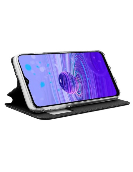 Funda libro soporte TPU TCL 40R 5G negra