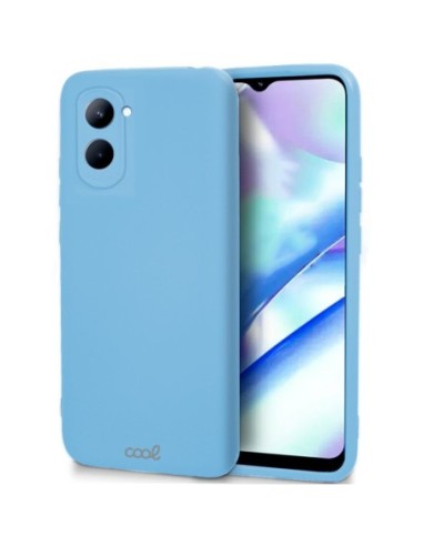 Carcasa TPU cama tela Realme C33 azul...