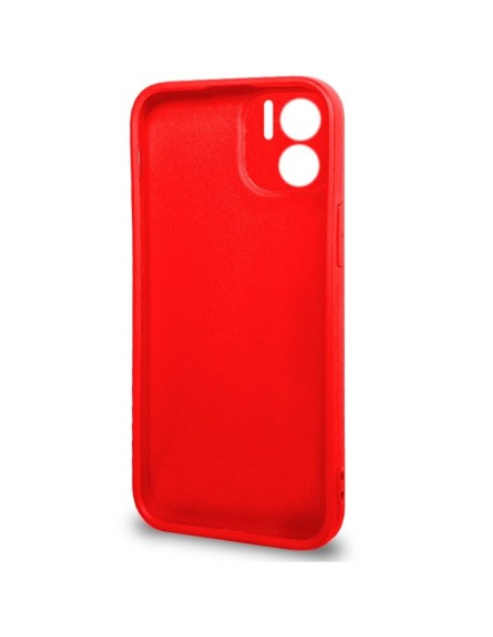 Carcasa TPU cama tela Xiaomi Redmi 10 5G roja