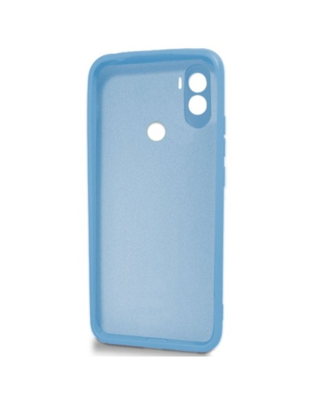 Carcasa TPU cama tela Xiaomi Redmi A1 Plus azul celeste