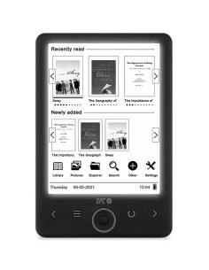 EBook libro electrónico SPC Dickens Light 2 6" 8GB negro (Black) 2