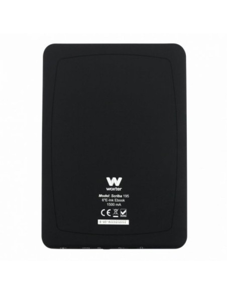 EBook libro electrónico Woxter Scriba 195 6" 4GB negro (Black)