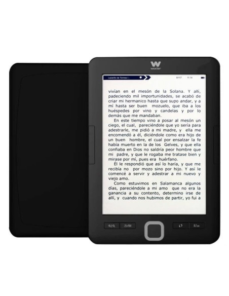 EBook libro electrónico Woxter Scriba 195 6" 4GB negro (Black)