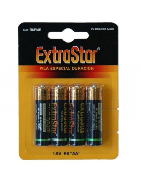 Pila AA LR6 genéricas (Pack 4 Uds)