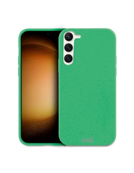 Carcasa biodegradable Samsung S911 Galaxy S23 PBAT ecológico verde menta