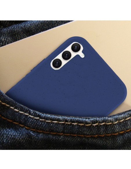 Carcasa biodegradable Samsung S911 Galaxy S23 PBAT ecológico azul marino