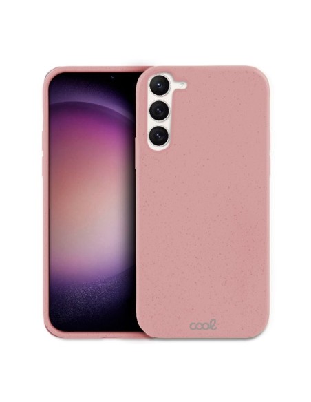 Carcasa biodegradable Samsung S911 Galaxy S23 Plus PBAT ecológico rosa