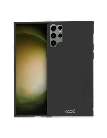 Carcasa biodegradable Samsung Samsung S918 Galaxy S23 Ultra PBAT ecológico negra