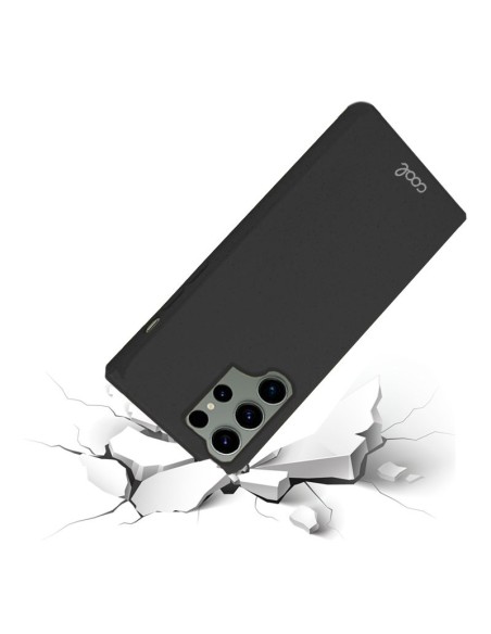 Carcasa biodegradable Samsung Samsung S918 Galaxy S23 Ultra PBAT ecológico negra