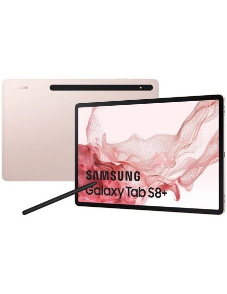 Tablet Wifi Samsung Galaxy Tab S8+ 12,4" 128GB / 8GB RAM rosa dorado (Golden Rose)