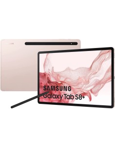 Tablet Wifi Samsung Galaxy Tab S8+ 12,4" 128GB / 8GB RAM rosa dorado (Golden Rose)