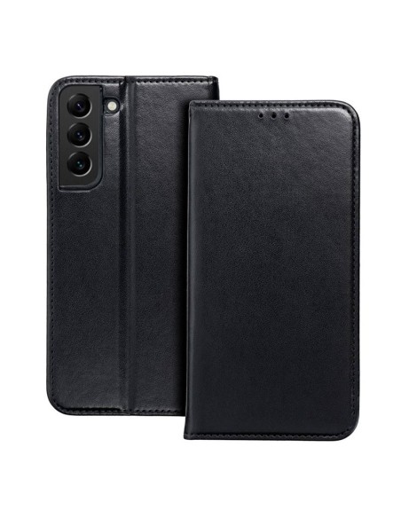 Funda libro soporte TPU Samsung S916 Galaxy S23 Plus negra