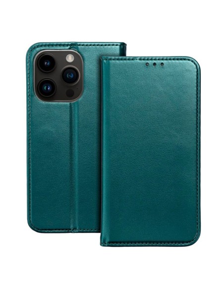 Funda libro soporte TPU Samsung S916 Galaxy S23 Plus verde