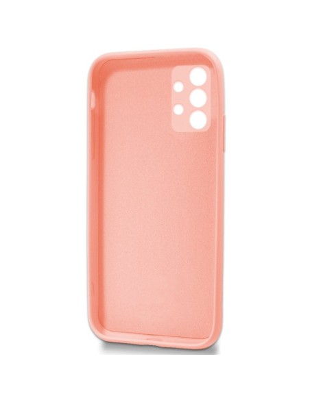 Carcasa TPU cama tela Samsung M135 Galaxy M13 / A23 5G rosa