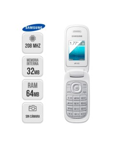 Samsung GT E1272 dual SIM 1,77" blanco (White)