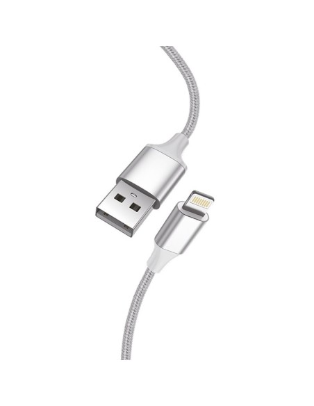 Cable USB COOL nylon universal lightning para iPhone / iPad (1,2 metros)