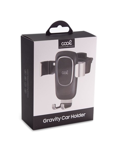 Soporte universal de móvil para coche Cool Gravity negro